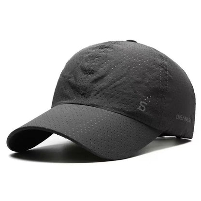 Solid Running Cap Thin Quick Duck Tongue Outdoor Men's Woman