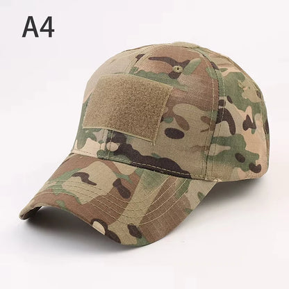 1pc Baseball Caps Camouflage Tactical Outdoor Soldier Combat Paintball Hat Summer
