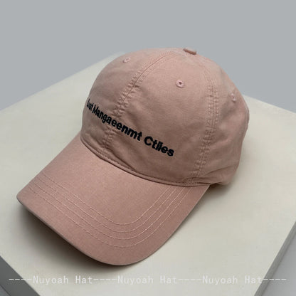 New Men Women Simple Letter Embroidery Baseball Hats