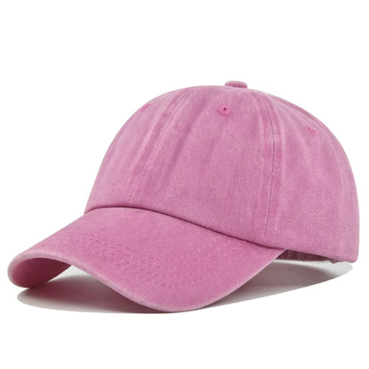 Unisex Baseball Cap Washed Hat Men Women