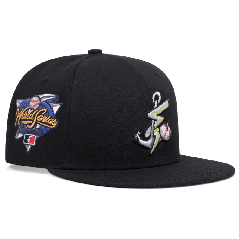 Flat Edge Hat Tennis Hook Embroidery Personalized Street Hip Hop Hat