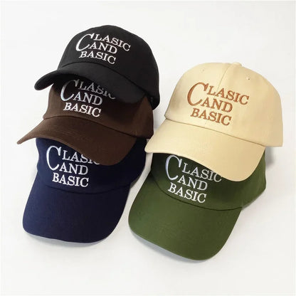 Fashion Letter Embroidery Baseball Caps