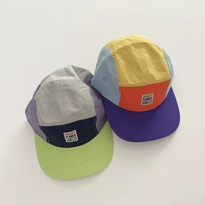 Casual Japanese Style Hip-Hop Hats 5 Panel Quick-Drying Flat Brimmed Baseball Cap