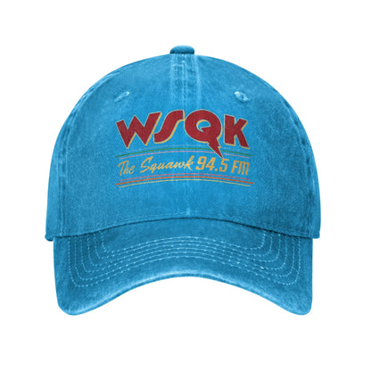 Washed Baseball Cap The Squawk Summer Trucker Hat For Couple Women