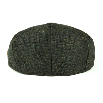 Wool Tweed Herringbone Irish Cap Men Women Beret Outdoor