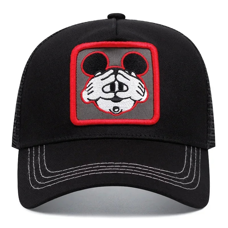 High Quality Brand Anime Cartoon Snapback Cotton Baseball Cap Men Women