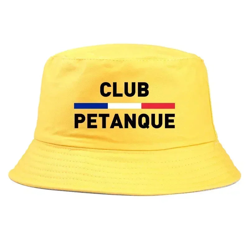 Fashion French Petanque Club Bucket Hat Unisex Adult Outdoor Sport Activities