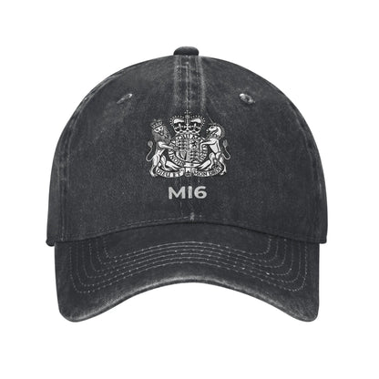 MI6 Spy Secret Intelligence Service Men Women Baseball Caps