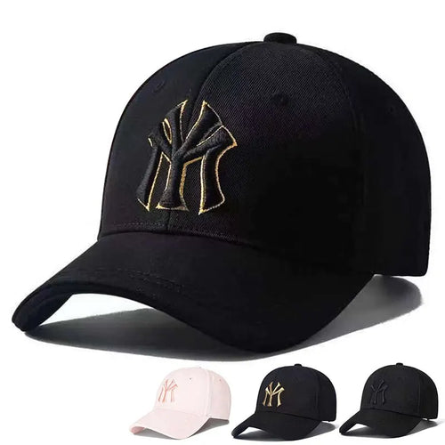 Unisex Three Dimensional Edging Letter Embroidery Baseball Hats Adjustable Casual Hats