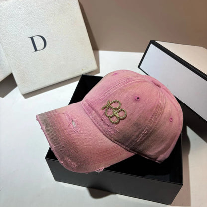 Luxury Metal Logo RB Baseball Caps For Men Women