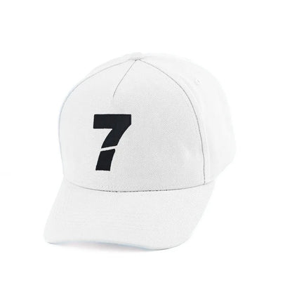 Unisex 7 Embroidered Baseball Cap Korean Style Summer