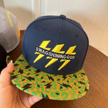 New High-End Fashionable Retro Flat-Brimmed Hat