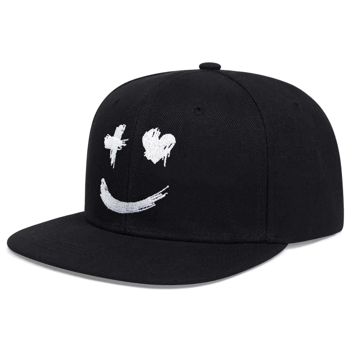 Unisex Personality Ghost Expression Embroidery Hip Hop Hats