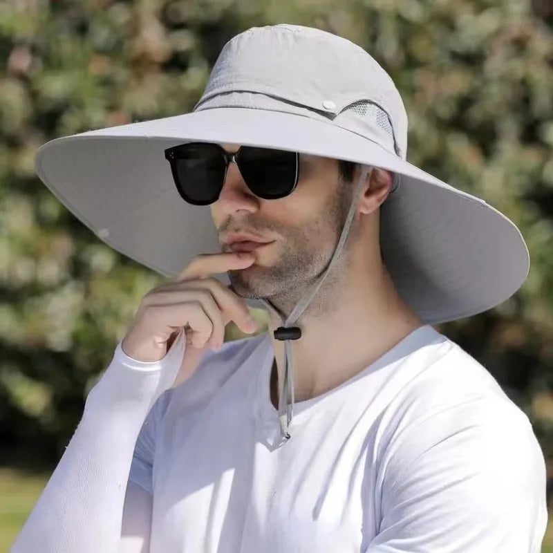 Outdoor Men's and Women's Breathable Summer Fisherman Hat