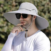 Light gray large Brim
