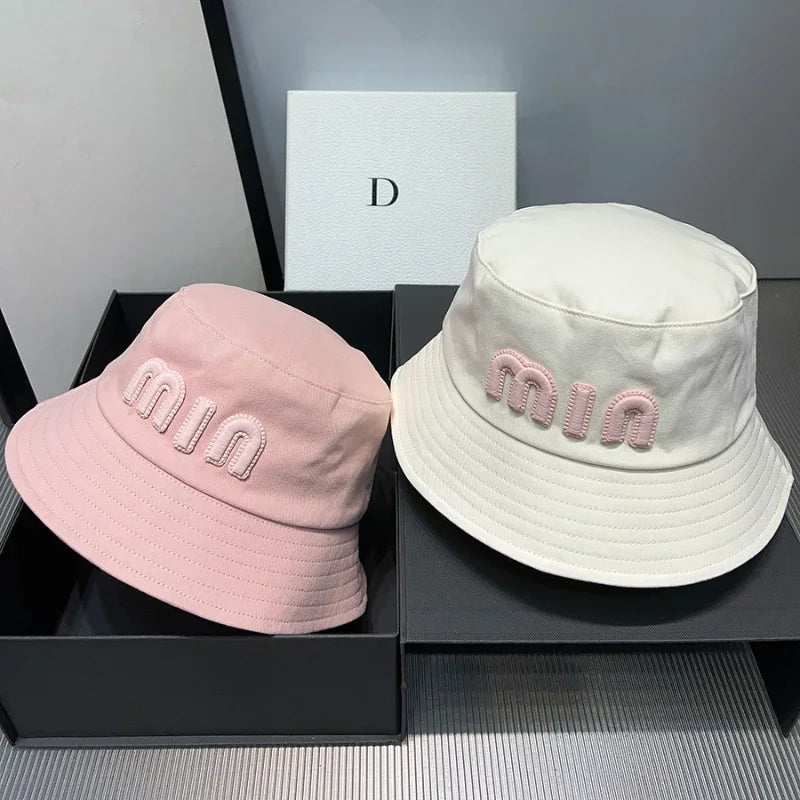2025 Designer Luxury Fisherman Hat Versatile Women Basin Hat