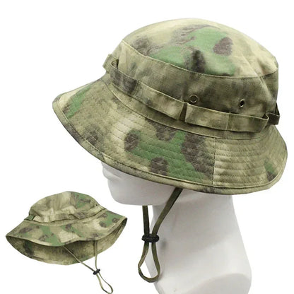 Tactical Camouflage Boonie Hat Multicam Men Sports Hunting Cap
