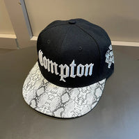 White Brim Black Top