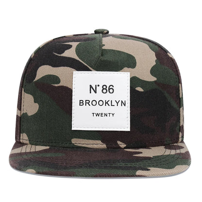 New Fashion N86 BROOKLYN Patch Snapback Hat Adjustable Cotton Tide Hip Hop Outdoor Sport Baseball Cap
