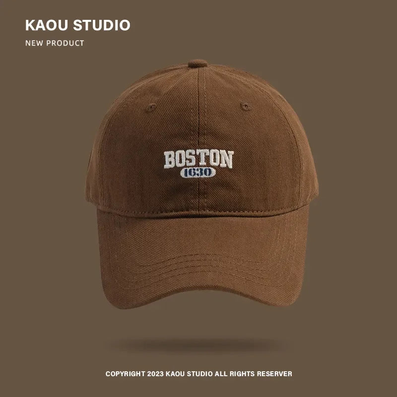Boston 1630 Men's Spring Autumn Baseball Cap