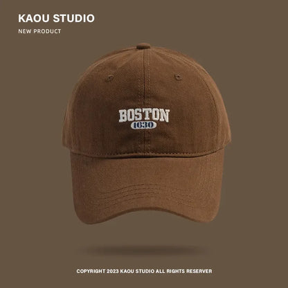 Boston 1630 Men's Spring Autumn Baseball Cap