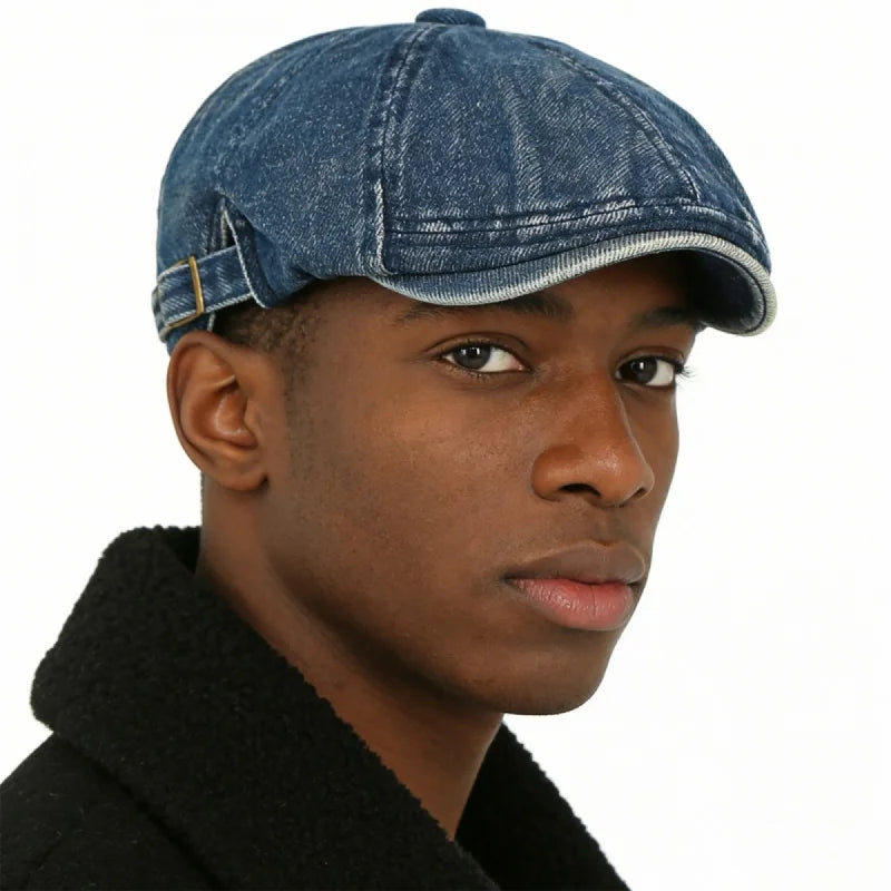 Classic Cabbie Newsboy Cap Painter Visor