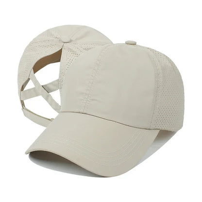 Summer Solid Color Baseball Caps Golf Wear Women Sport