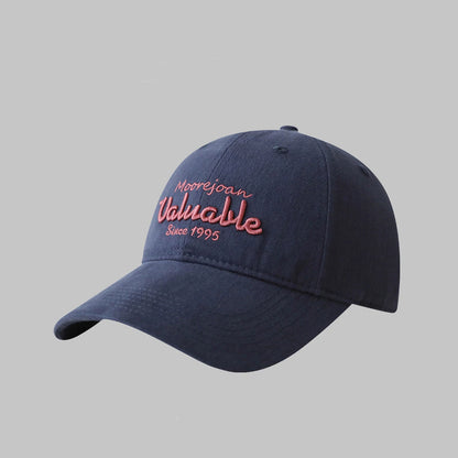 Men Women Cotton Solid Color Sunshade Duck Tongue Cap Unisex Casual Outdoor Peaked Hat