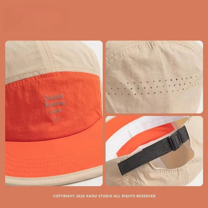 Outdoor Camping Sunscreen Quick-Drying Color Matching Baseball Caps
