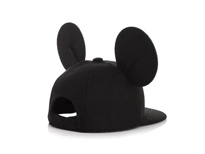 Men's And Women's Fashion Casual Mouse Ears Baseball Cap, Children's Hip Hop