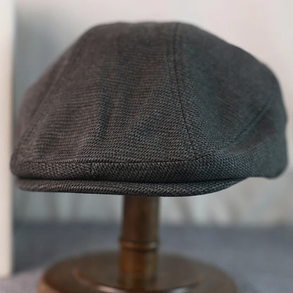 Retro Wool England Style Men Beret Hat Spring Autumn