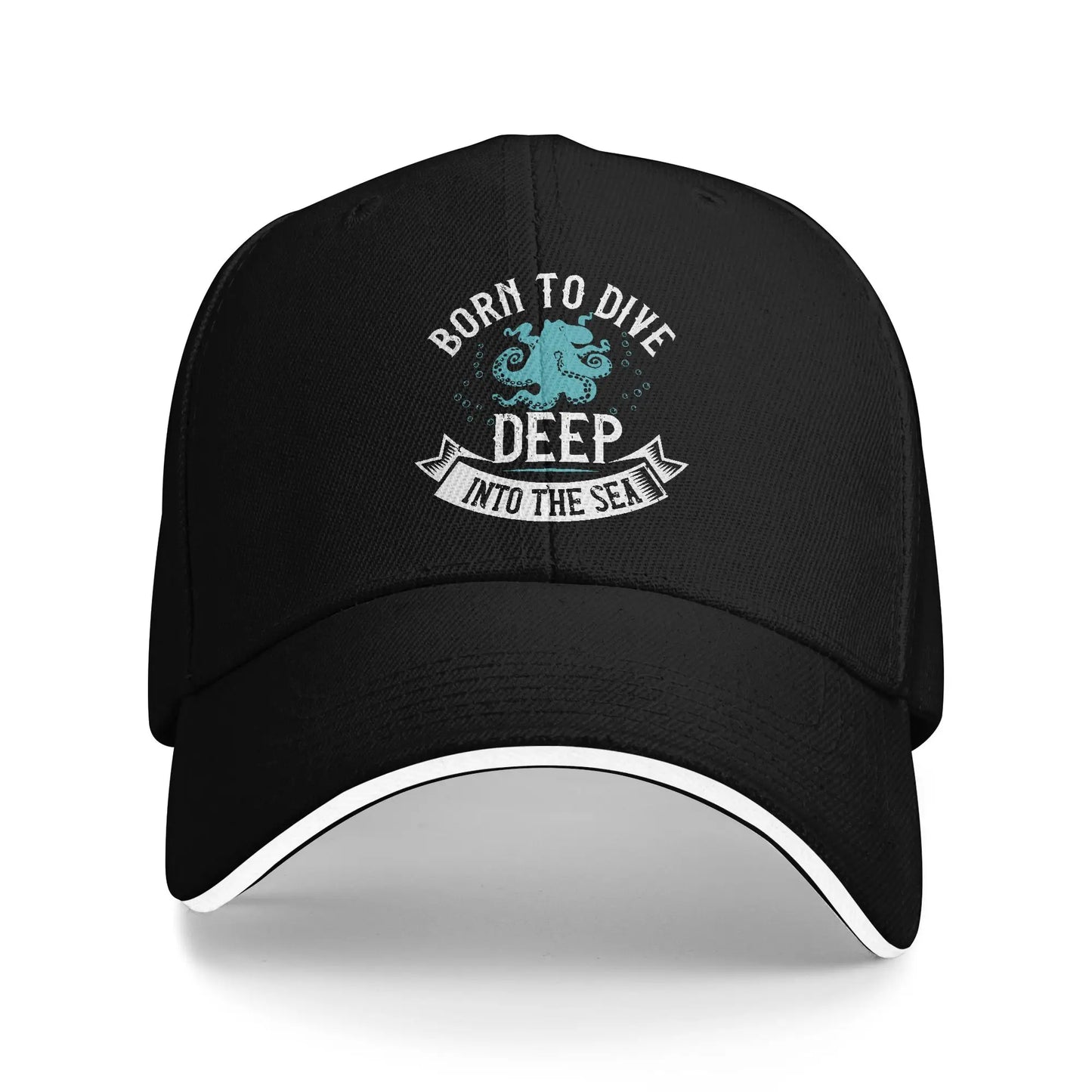 Custom Punk Unisex Rescue Diver Baseball Cap