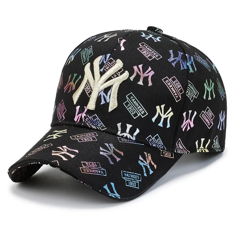 Cool Summer Autumn Women's Baseball Caps Men Male Sun Hat Brand Letter Embroidery Fashion