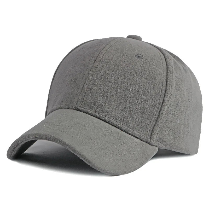 Suede Baseball Cap
