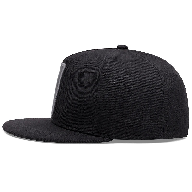 Trendy Flat Edge Hat Poker A Hip Hop Hat Outdoor Cycling Skateboarding Hat Sports