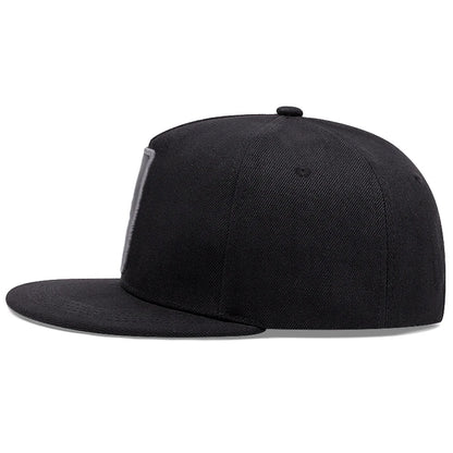 Trendy Flat Edge Hat Poker A Hip Hop Hat Outdoor Cycling Skateboarding Hat Sports