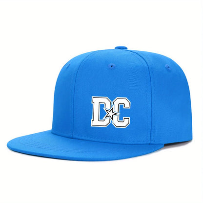 Unisex Letter Print Hip-hop Snapback Cap