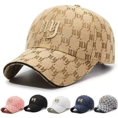 Unisex NY Letter Embroidery Baseball Caps Spring And Autumn