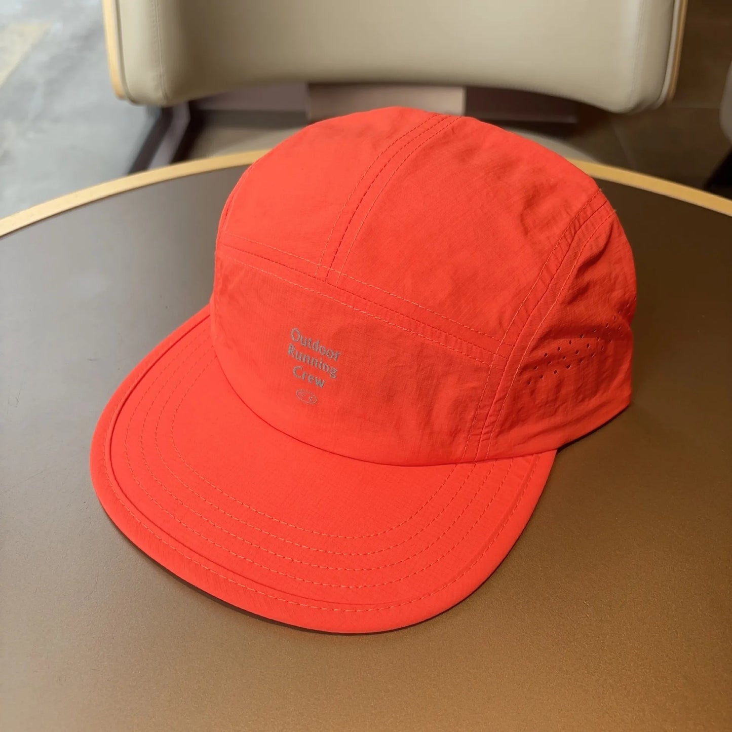 Panel Running Cap Men Women Lightweight Quick Dry Nylon Hat Outdoor Sports
