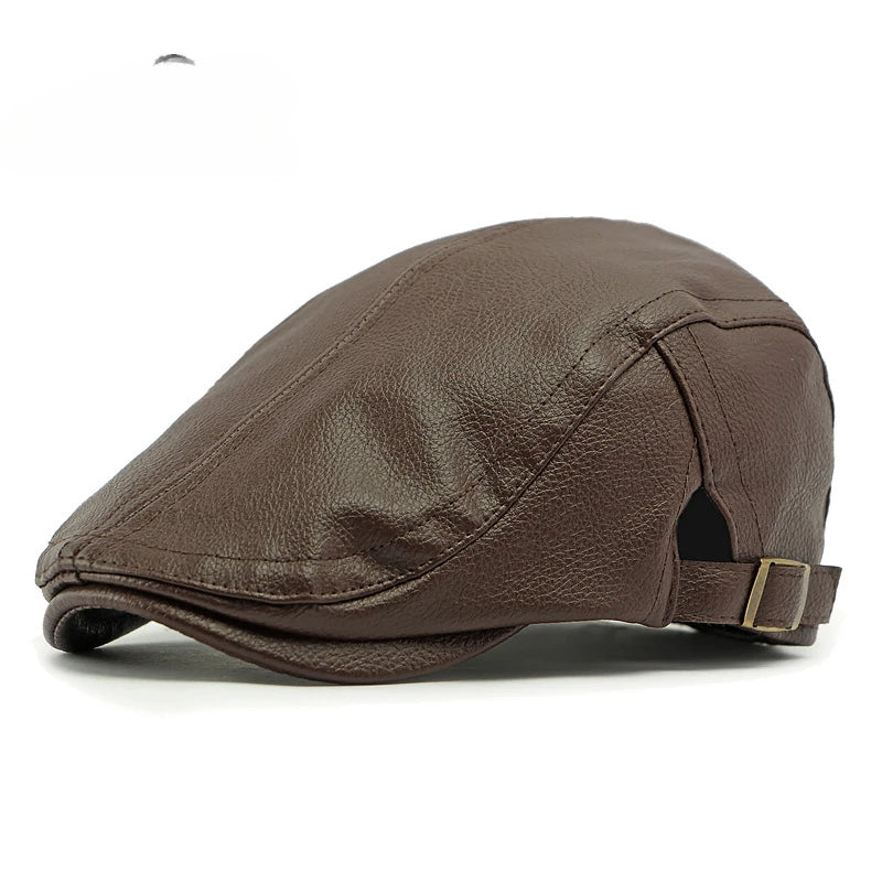 Men's Spring And Autumn Imitation Sheepskin Beret
