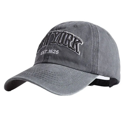 New Women's New York Embroidered Baseball Cap Male Female Snapback