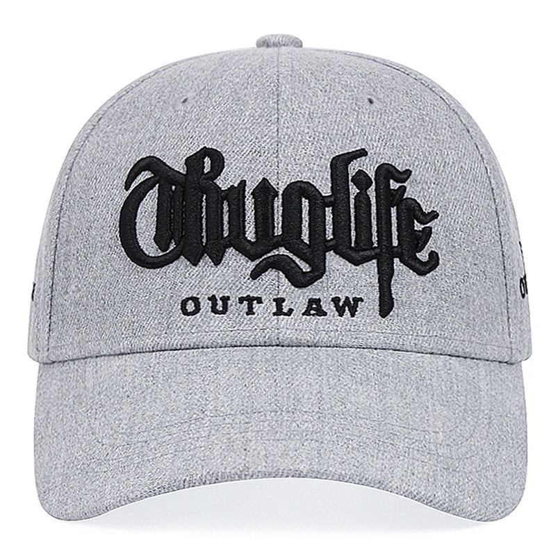 Simple and Fashionable New Baseball Hat Riot LIFE Embroidered Street Hip Hop Hat Daily Sunshade Hat