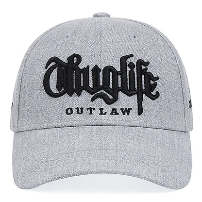 Simple and Fashionable New Baseball Hat Riot LIFE Embroidered Street Hip Hop Hat Daily Sunshade Hat
