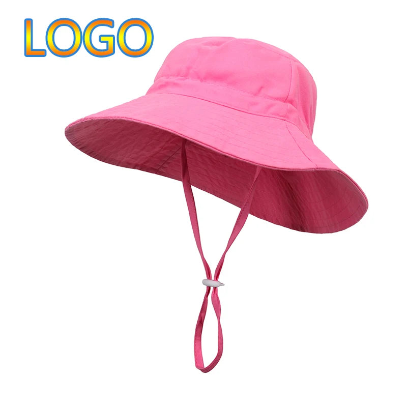 Custom Logo Uv Protection Children Bucket Hat