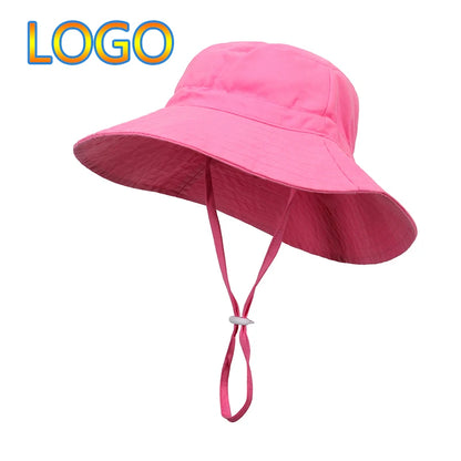 Custom Logo Uv Protection Children Bucket Hat