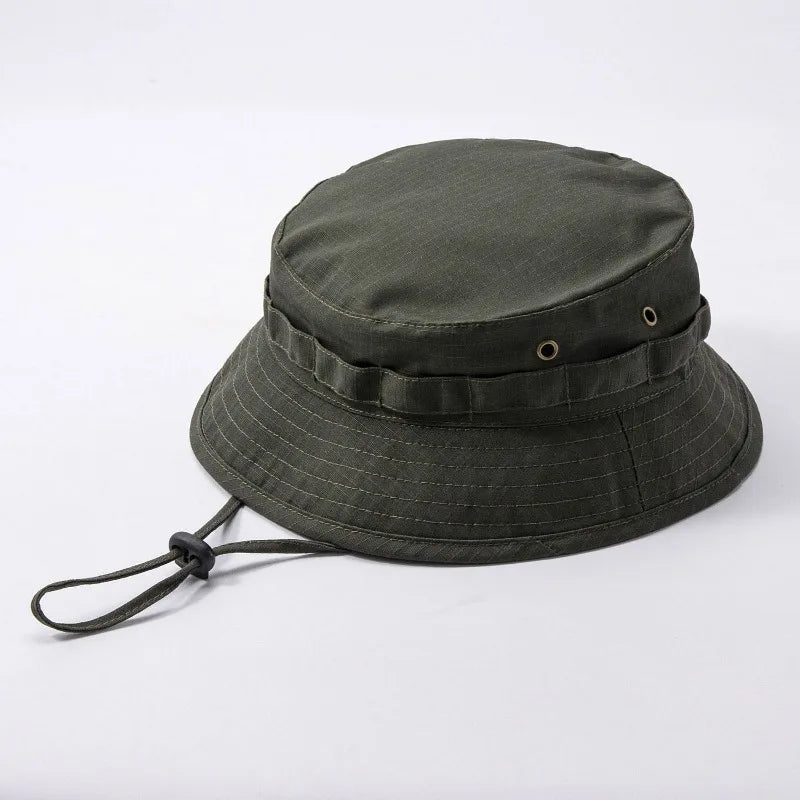 Custom Printed Logo Camouflage Bucket Hat