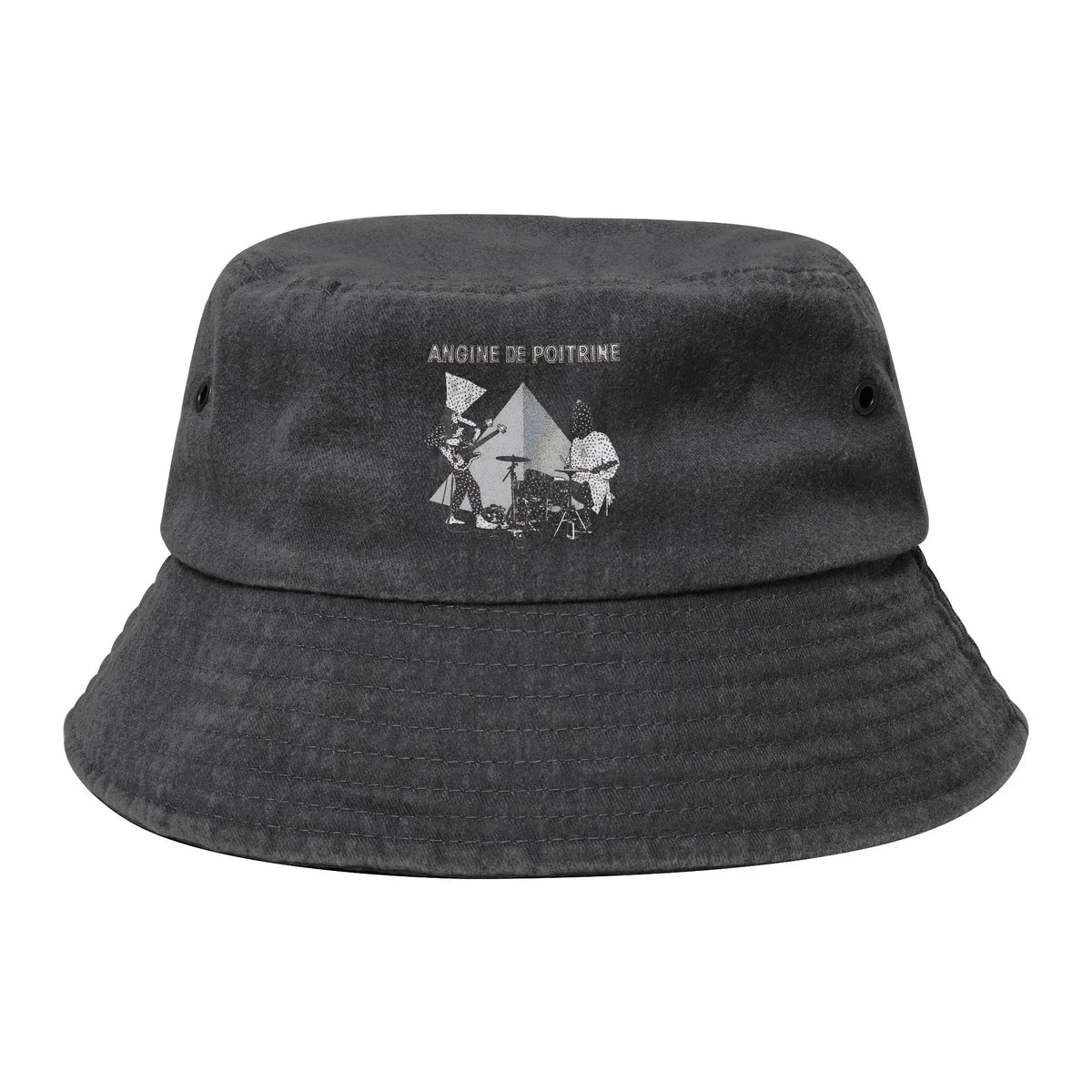 Men Women Distressed Denim Sun Hat  Bob Hat Fishing Cap Hiking