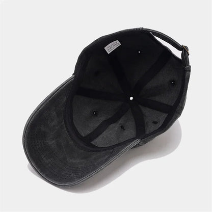 Four Seasons Cotton Letter Print Casquette Baseball Cap