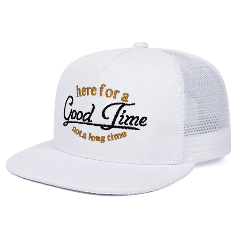 Leisure Sunshade Snapback Hat Net Hat