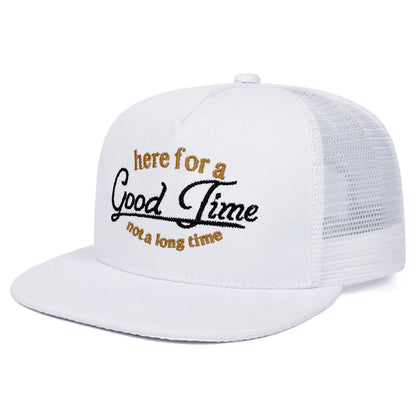 Leisure Sunshade Snapback Hat Net Hat